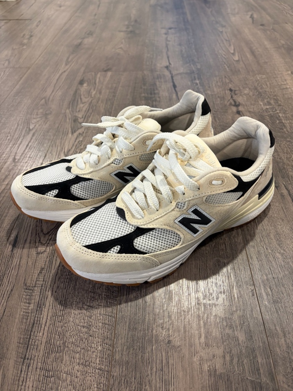 New Balance 993 Made in USA x Teddy Santis 'Sea Salt Black' Men’s Size 10.5